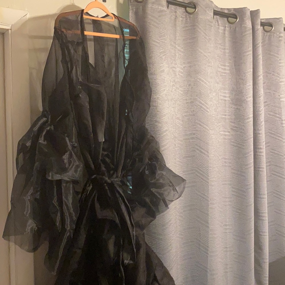 Black Luxury Maternity Dress